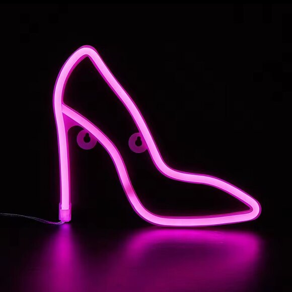 STILETTO HIGH HEEL NEON LED SIGN - Picture 3 of 3